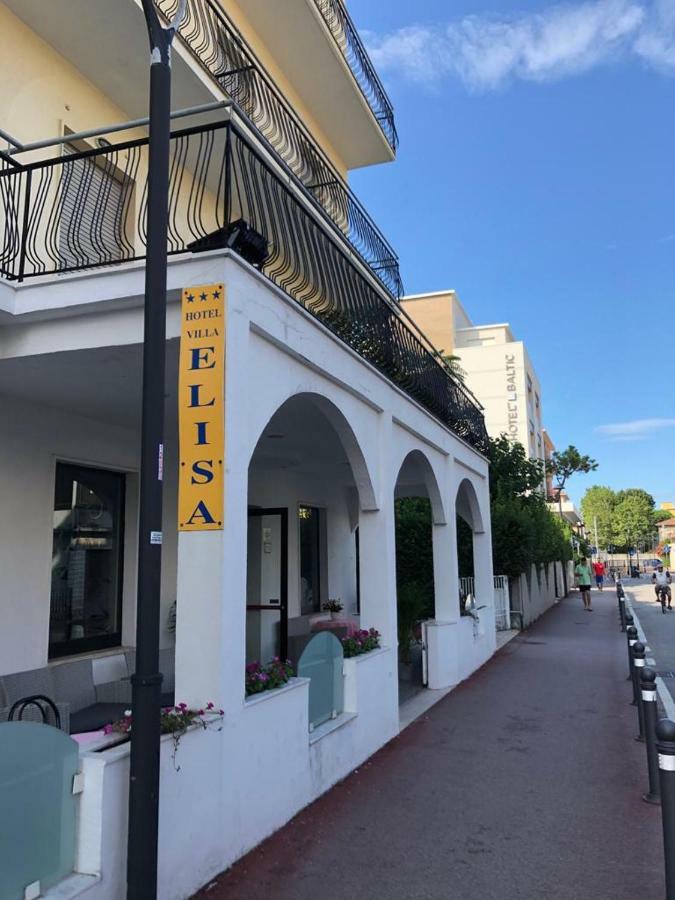 Hotel Villa Elisa Rimini Exterior foto